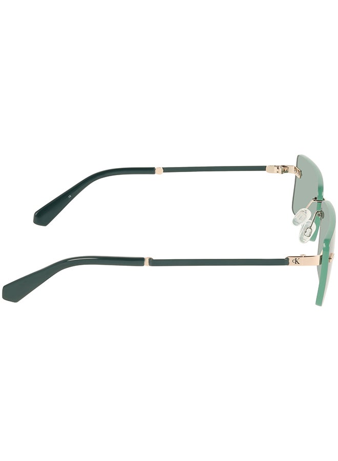 Calvin Klein Jeans 3 PC SCREW MOUNT METAL CALVIN KLEIN JEANS SUN CKJ25206S 6116 (720) GOLD/GREEN - Image 5