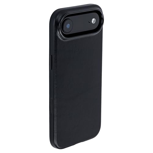 Dockem Genuine Leather Case for iPhone 17 Air Compatible with MagSafe with Capacitive Camera Control Button MSGL Black - Image 1