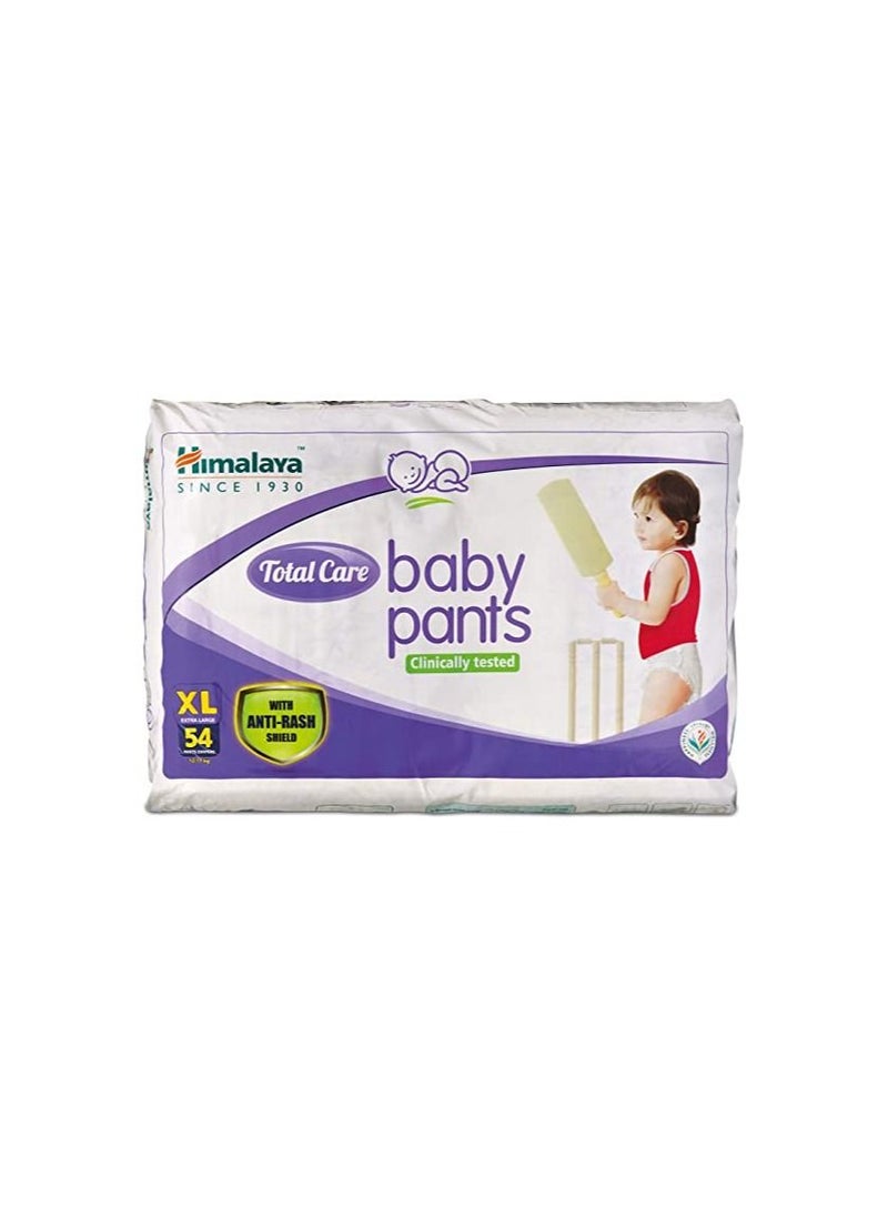 Himalaya - Himalaya Total Care Baby Pants Diapers, X Large, 54 Count - Image 1