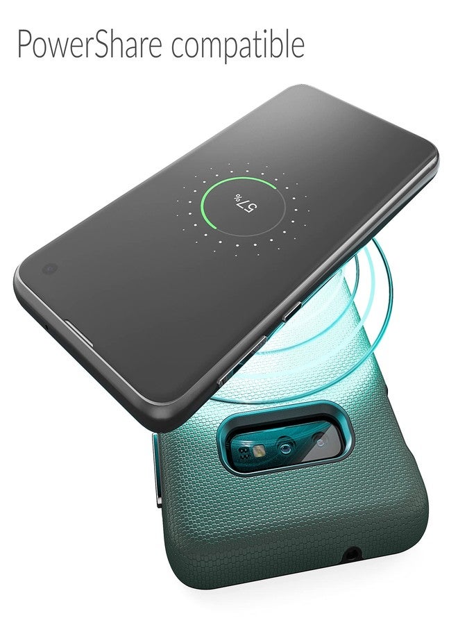 كريف جراب Crave Dual Guard لهاتف Samsung Galaxy S10e، حماية مزدوجة الطبقات مقاومة للصدمات - أخضر غابي - Image 5