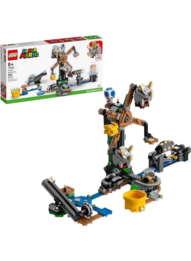 LEGO مجموعة بناء LEGO Super Mario Reznor Knockdown Expansion Set 71390 - Image 3
