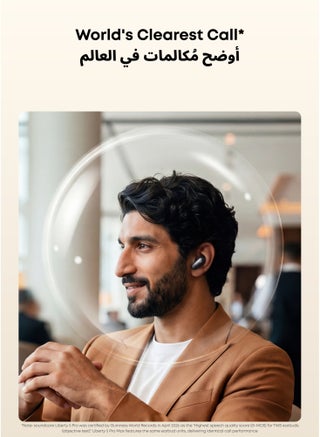 Anker soundcore Liberty 5 Pro, ANKER Thus™ AI Chip, World's Clearest Calls, Noise Cancelling Earbuds, Wireless Earbuds, ANC On 6.5H / 28H Playtime, 5 Mins Charge = 4 Hrs Playtime, Wireless Charging Midnight Black - view 4
