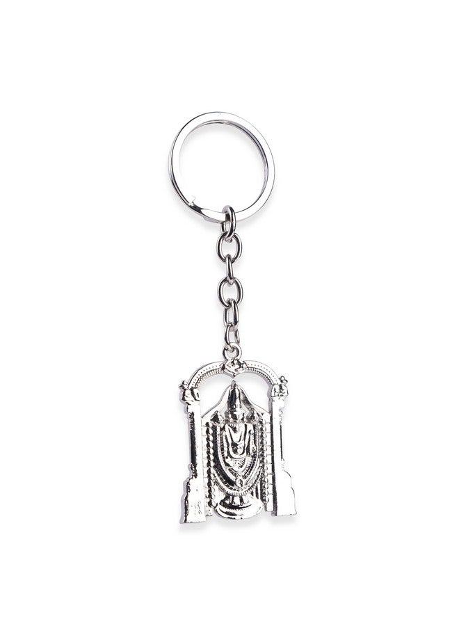 RainSound Tirupati balaji Lord Venkateswara metal keychain - Image 3
