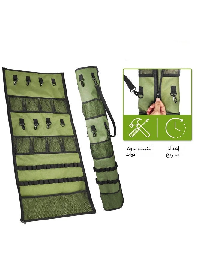 general Outdoor Camping Hanging Dtorage Bag Camping Storage Bag Easy to Store All Kinds of Supplies to Create an Orderly Camping Space - Image 3