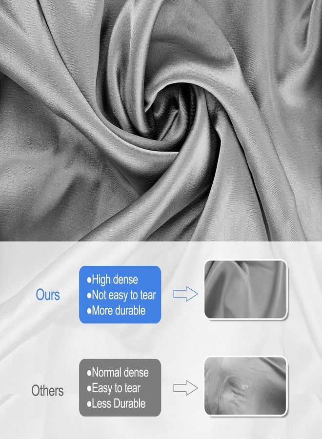 Zelimun Satin Pillowcase for Contour Memory Foam Pillows, 24" x 14" x 5.1"/3.5" Cervical Pillow Case, Soft Pillow Cover for Sleeping Pillows (Champagne) - Image 5