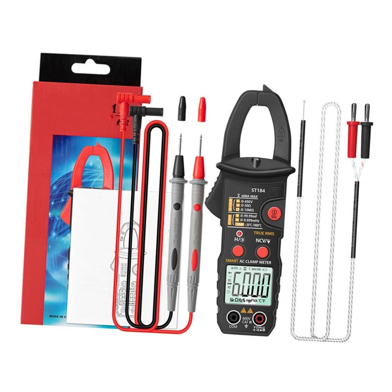 Digital Clamp Meter Multimeter AC DC Current Tester Voltage Resistance Electrical Tool - Image 2