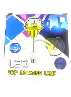 Generic Colorful Rotating Magic Ball Light,Colorful Disco Rotating Magic Ball Light Bulb,Magic Ball RGB LED Stage Light for Home Room Dance Parties...  - Image 1
