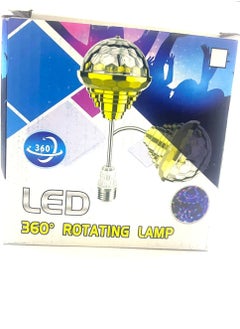 Generic Colorful Rotating Magic Ball Light,Colorful Disco Rotating Magic Ball Light Bulb,Magic Ball RGB LED Stage Light for Home Room Dance Parties...  - Image 2