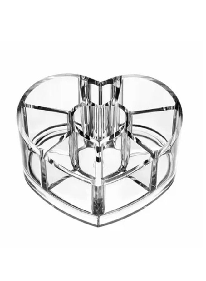 إن كي أكس منظم فرش المكياج على شكل قلب - Image 1