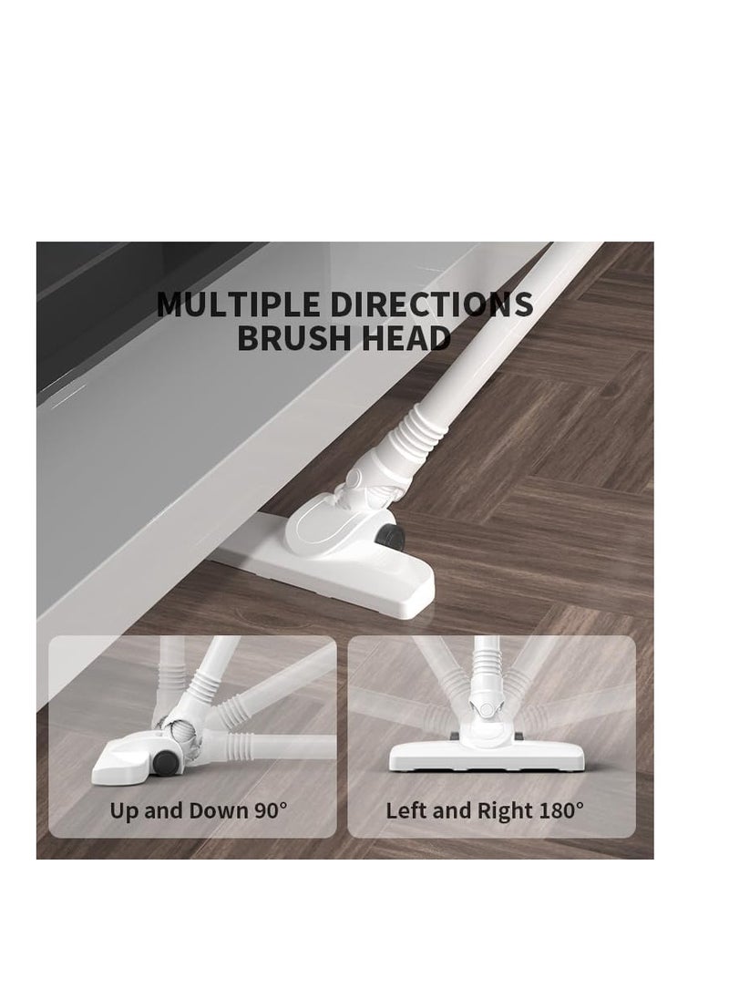 Powerful Cordless Stick Vacuum Cleaner with High-Speed Motor and Long-Lasting Battery for Home Cleaning, 35 Minutes Runtime and 4-Stage Filtration System