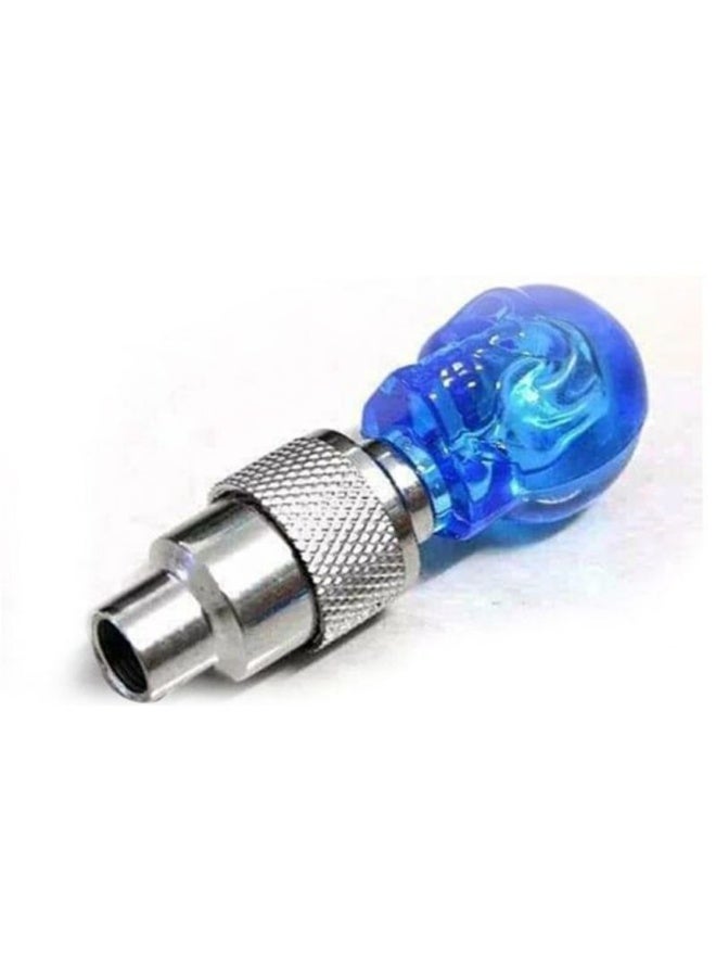 Tire Valve Caps LED Tire Valve Lights Skull Shape Bright Illumination High Sensitivity Motion Sensor Modern Stylish Design Enhances Vehicle Lighting Made of Durable Rust Resistant Materials Easy to Install Suitable for Cars Motorcycles and Bicycles - Image 2