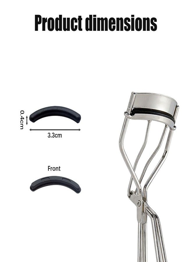 KCMOSGI 100 Pcs Eyelash Curler Refill Pads, Fit for Tweezerman Eyelash Curler Refills, Gentle & Safe on Lashes,Black. - Image 2