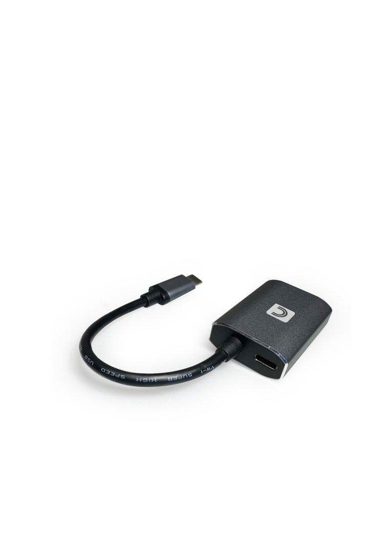 Terabyte USB-C Male to HDMI 4K60 with 60W Power Delivery Female Dongle Adapter Converter - Image 1