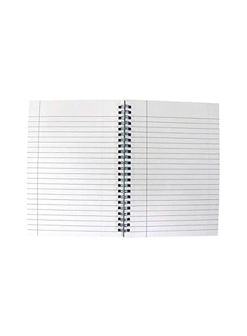 HQ A5 Size Poly Wiro Notebook 160 Pages Blue - Image 2