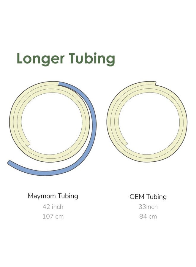 Maymom Backflow Protector Tubing Compatible With Spectra S1 Spectra S2 Spectra 9 Plus Spectra S2 Replacement Parts Replace Spectra Backflow Protector Spectra Tubing Not Original Spectra Pump Parts - Image 5