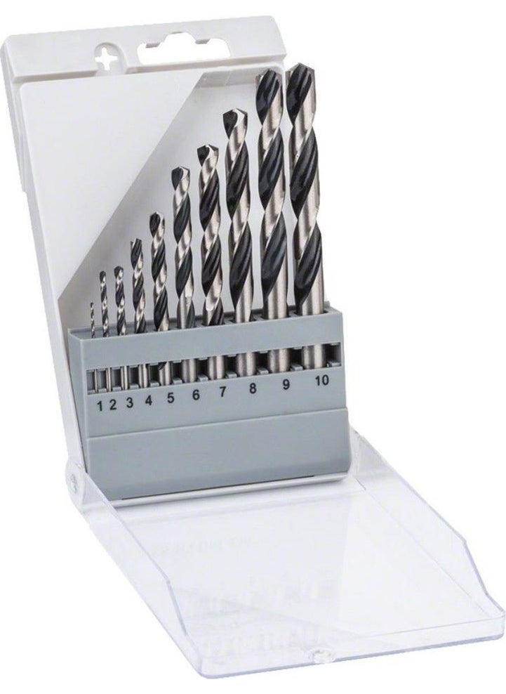 BOSCH 2608577348 Pointteq Hss 10 Piece Metal Drill Bit Set  - Image 2