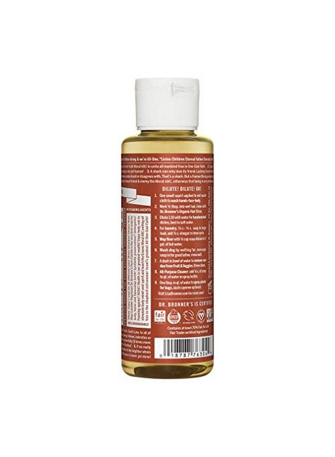 Dr. Bronner's Dr Bronner’S Purecastile Liquid Soap (Eucalyptus 8 Ounce) Made With Organic Oils 18In1 Uses: Face Body Hair Laundry Pets And Dishes Concentrated Vegan Nongmo - Image 3