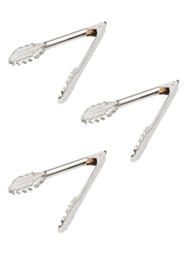 Edlund 9 inch (3-Pack) Premium Stainless Steel Heavy Duty Locking Tongs