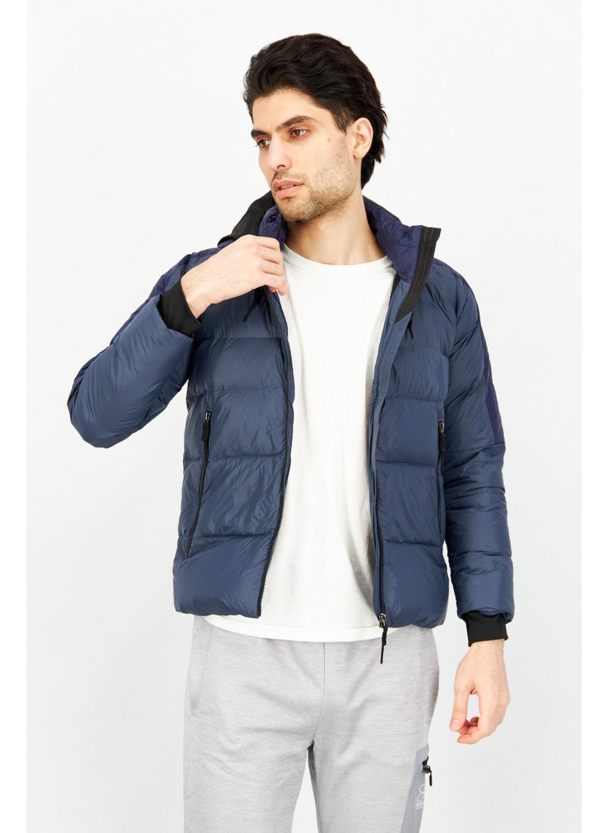 Men Brand Logo Quilted Jacket, Navy Blue - pzsku/Z4462CB37DB010FB4513FZ/45/_/1726108996/9feb51ec-625a-4a25-8b61-d58b258e8f2f