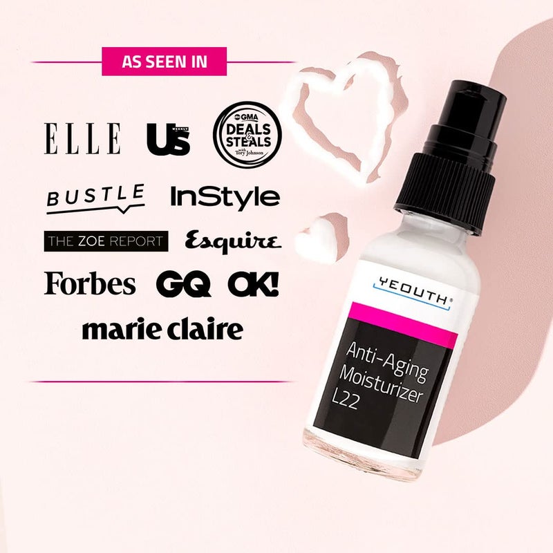 YEOUTH Anti Aging Face Moisturizer for Women & Men with Jojoba & Shea Butter, Hydrating Facial Cream Promoting Firmer Look & Smoothing The Skin 1oz - Image 2