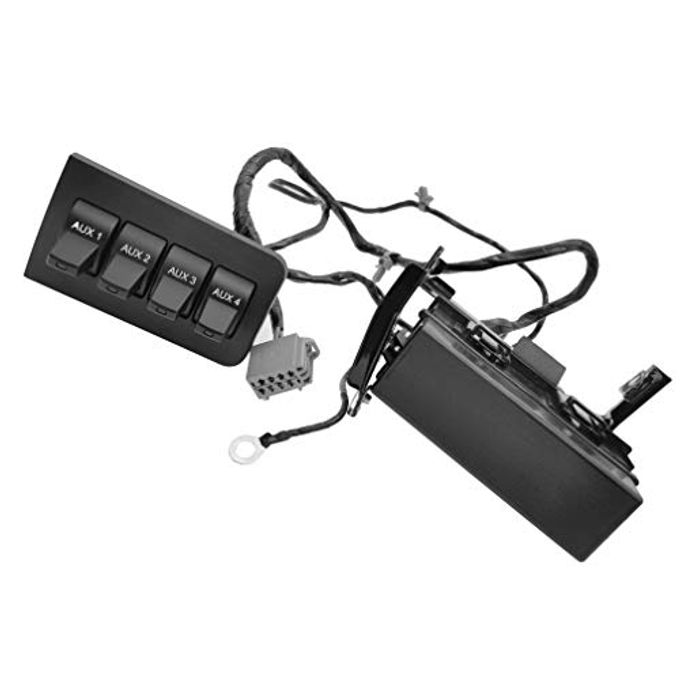 YCT in-Dash Upfitter Auxiliary Cluster Voltage Regulator Switch Wire Harness Wiring Jumper Kit AL3Z-13D730-AA AL3Z13D730AA Compatible with Ford F250 F350 F450 F550 2009-2016 - Image 1