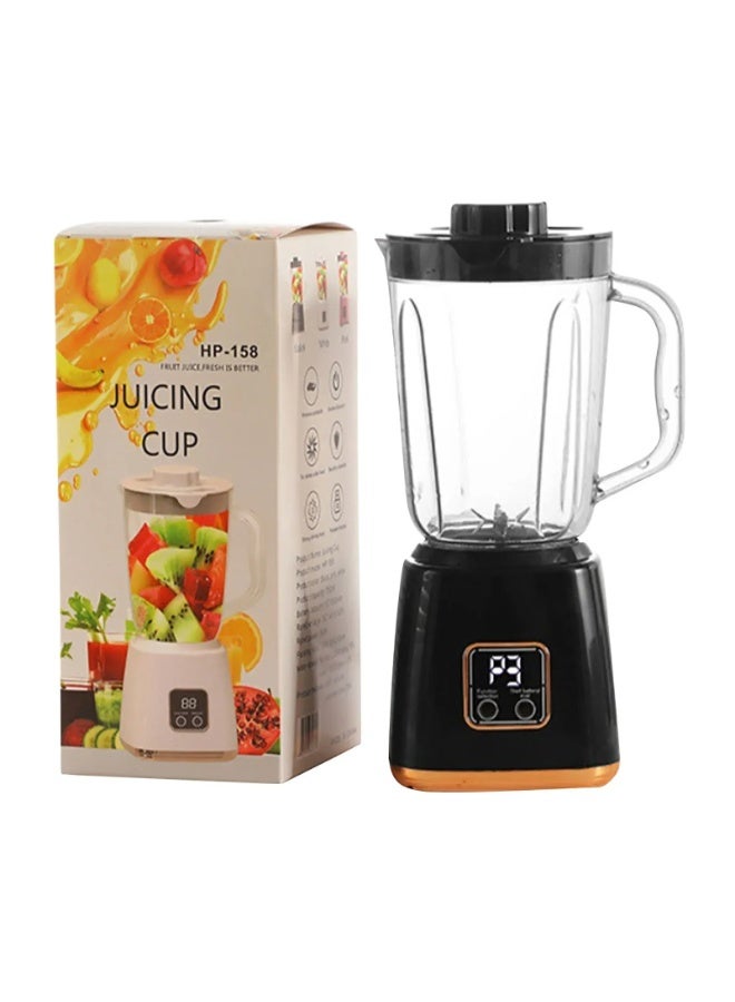 MAKS & CO. HP-158 Portable 2-in-1 Juicer & Blender Bottle – Rechargeable USB Smoothie Maker (750–1000ml) - Image 2