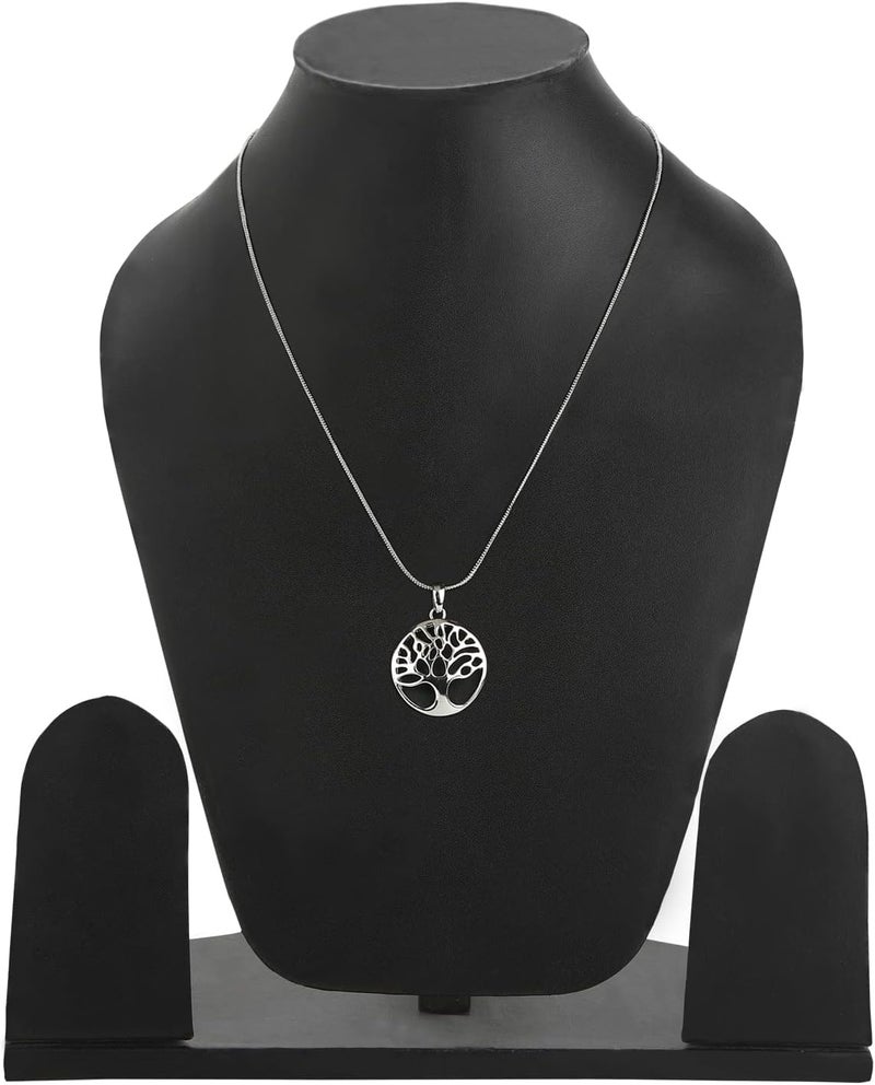 Estele Gold Plated Brass Tree of Life Pendant Necklaces For Girls/Women - Image 5