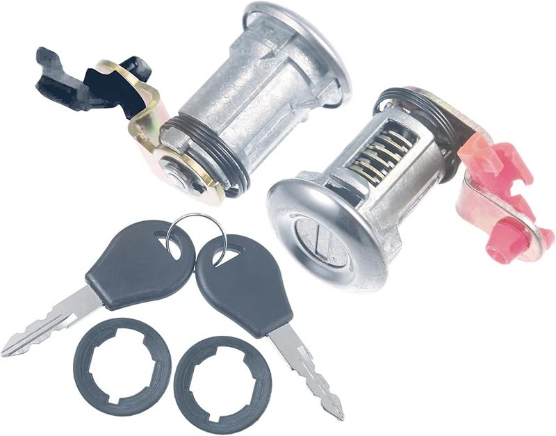 نيسان بيك آب 1984-1998 مجموعة أسطوانة قفل الباب مع المفتاح 80600 01G25 80601 01G25 - Image 4