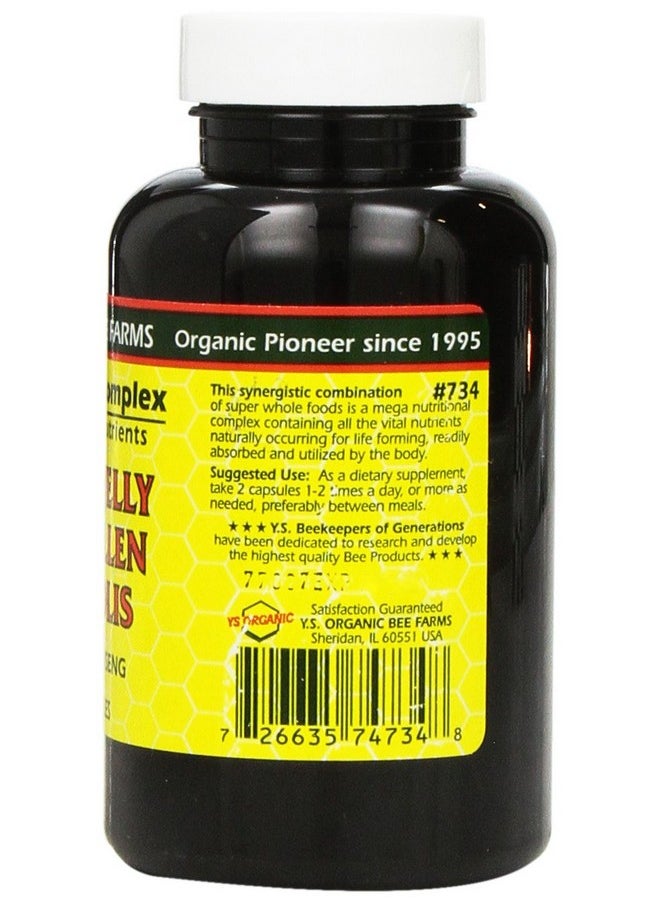 Y.S. Organic Bee Farms - Ys Organic Farms: Royal Jelly Bee Pollen Propolis W/Ginseng 90 Ct - Image 1