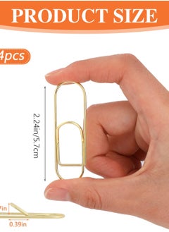 Excefore 24Pcs  Metal Pen Clips - Multi-Function Pen Holder Clips and Bookmarks - Perfect for Notebook, Bills, Pencil Holders, Paper Clips - Stylish Stationery Tool  - Image 2