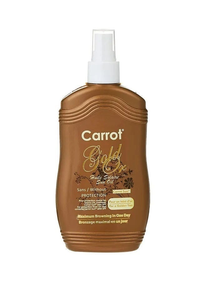 Carrot Sun Gold Tanning Oil Spray