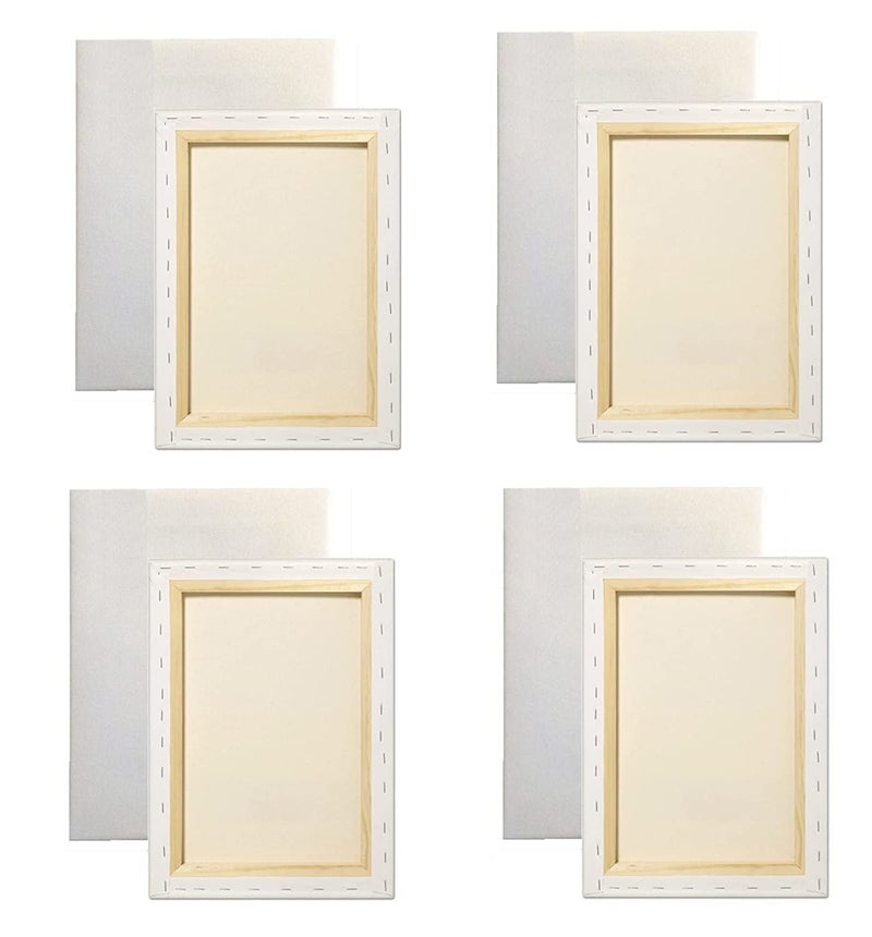 Nozomi Artist Grade Streched Canvas Board for Painting 4 x 10 Inch 4 - Image 1