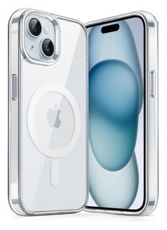 Clear MagSafe Case iPhone 15 Plus, Clear Case with Magsafe Compatible for Apple iPhone 15 Plus 6.7"