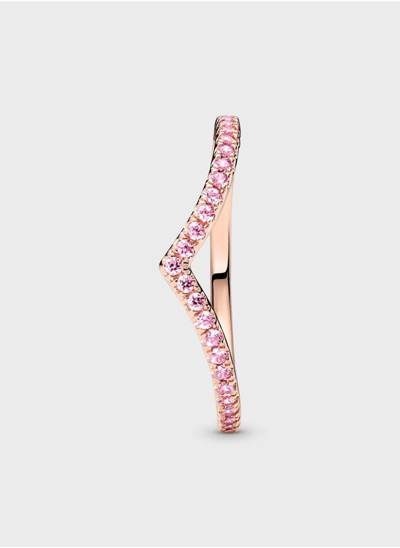 PANDORA Pandora Timeless Wish Sparkling Pink Ring  - Image 3
