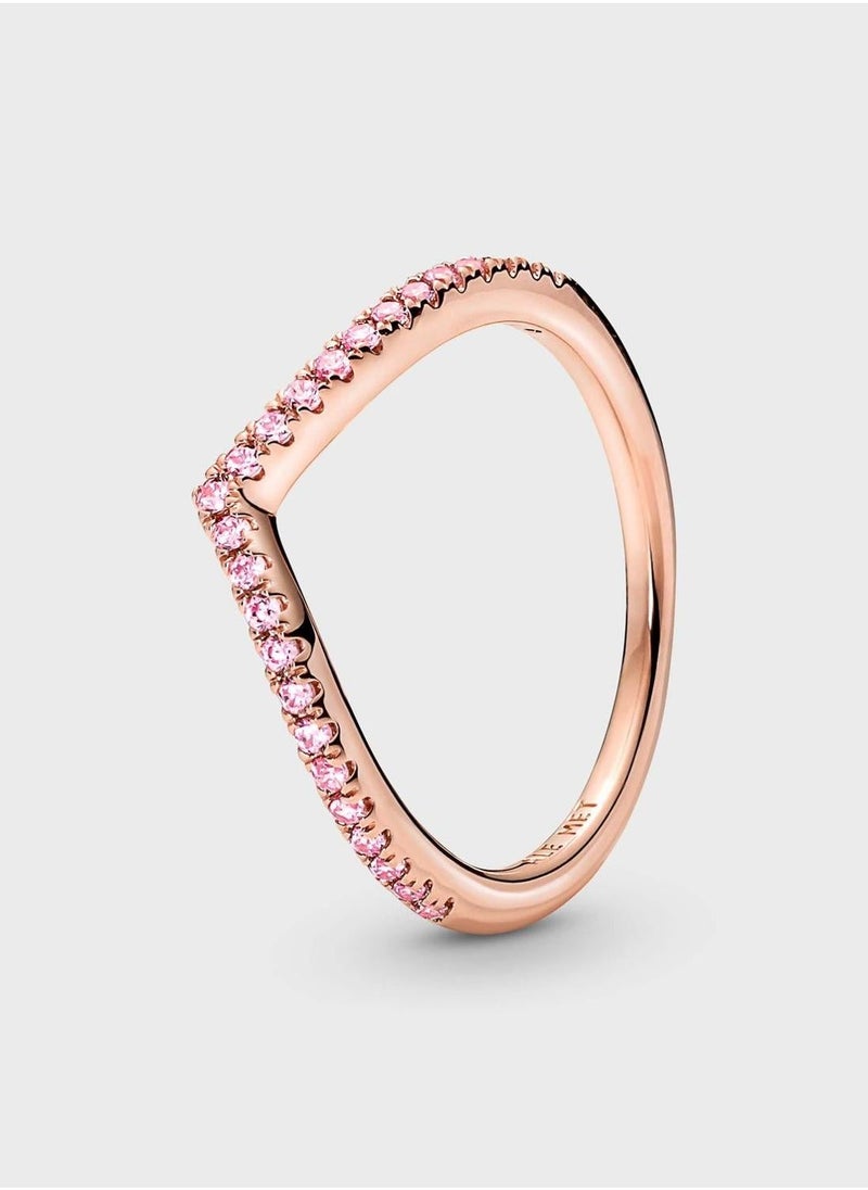 PANDORA Pandora Timeless Wish Sparkling Pink Ring  - Image 1