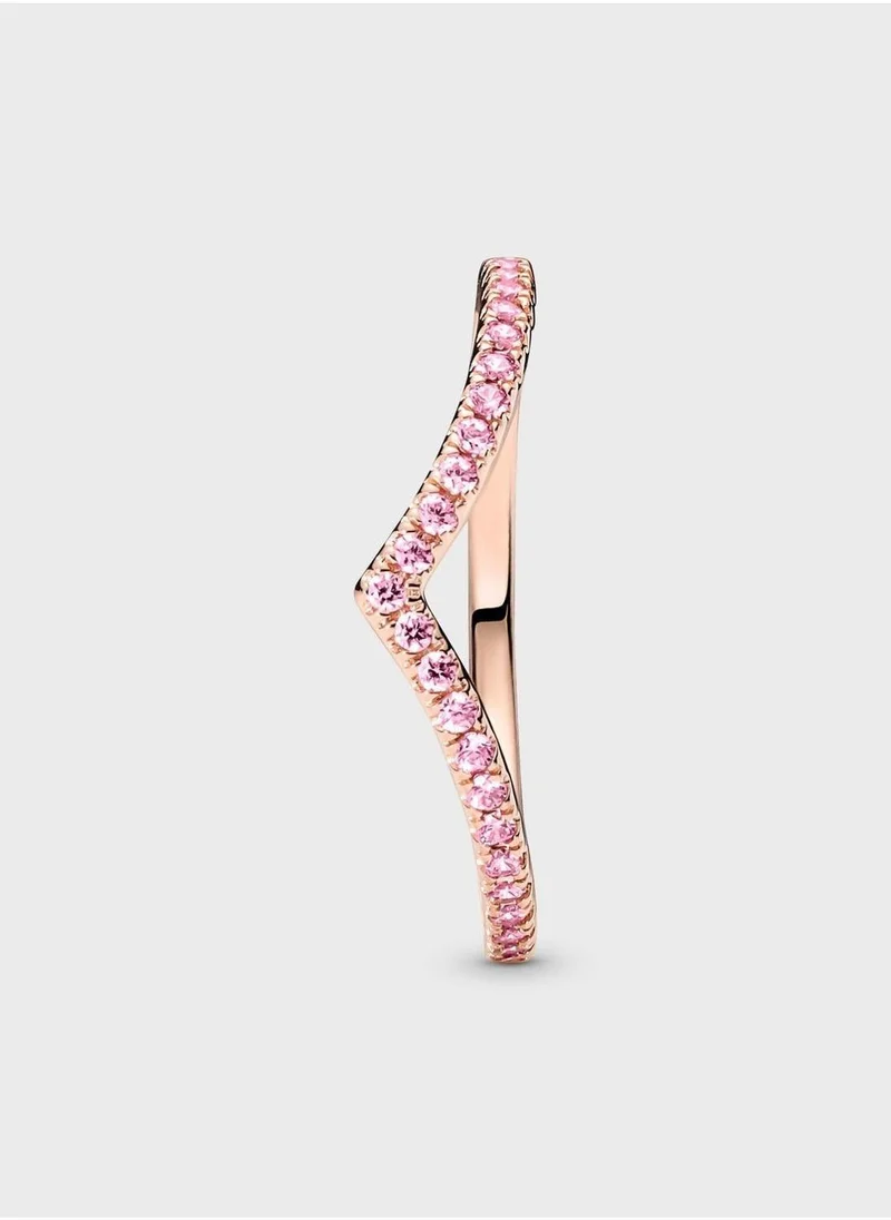 Pandora  Pandora Timeless Wish Sparkling Pink Ring for Women | Best Price UAE
