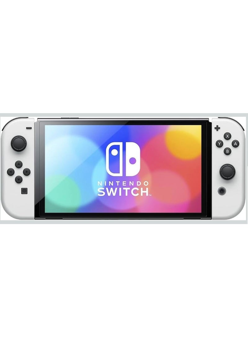 نينتندو Switch OLED with White Joy-Con - Standard Edition (Imported From Nintendo Japan) - Image 5