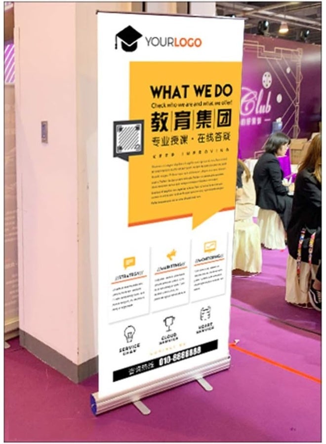 Home Trove Roll Up Banner Stand And Banner Print  - Image 3