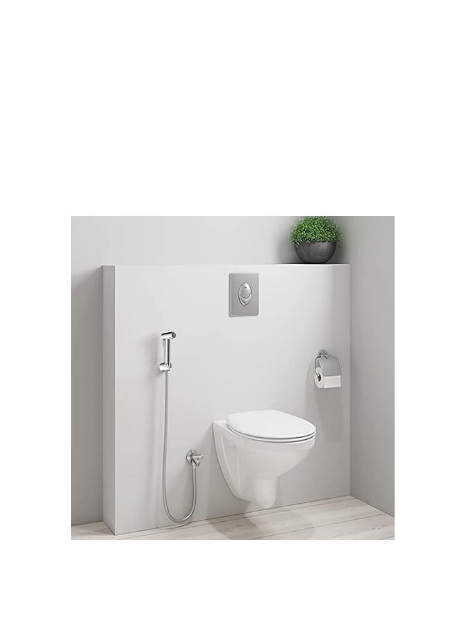 بروماس بيديت رذاذ كروم صحي دش المرحاض خرطوم مجموعة مسلم - Image 5