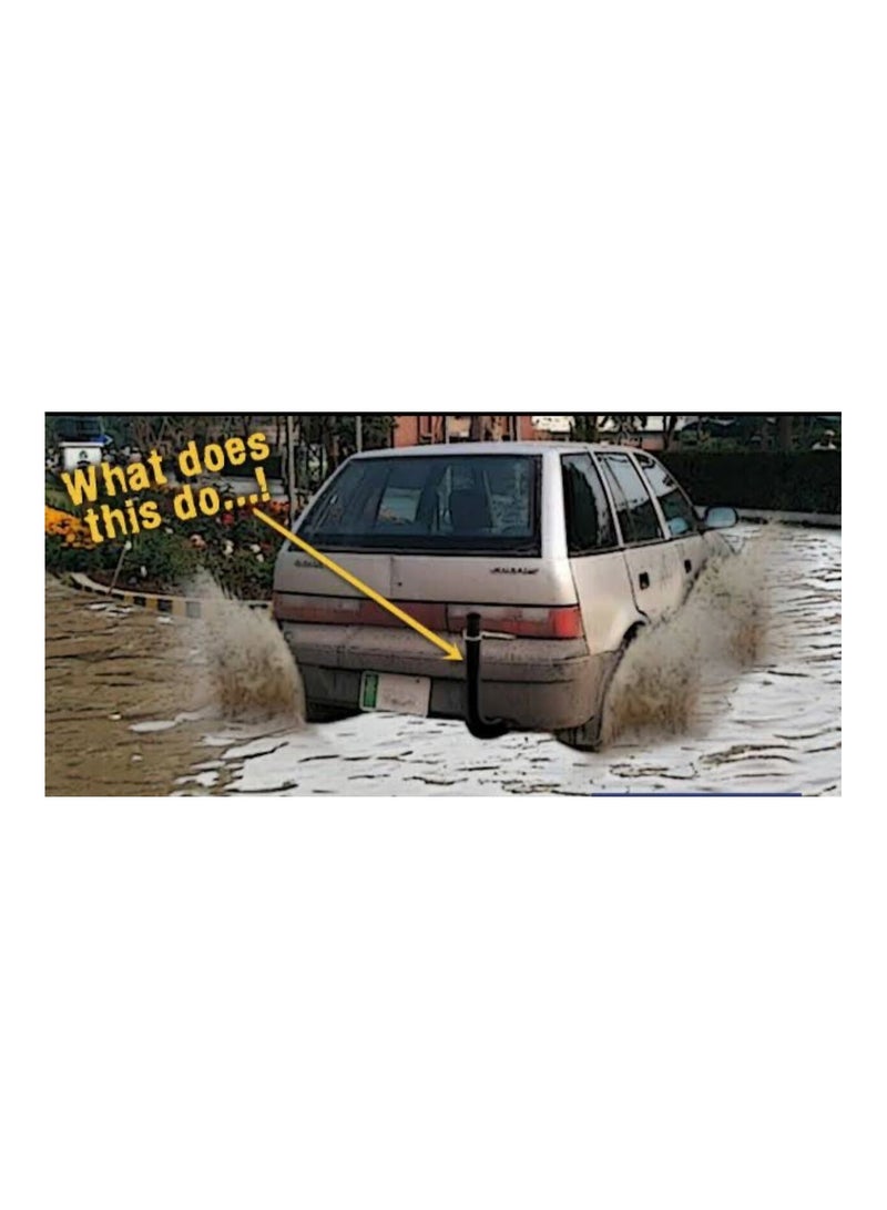 Generic MDPT car water protector-safetyrubber pipe- Exhoust water-Moisture barrier-Anti-corrosion-Rust inhibitor-Hydrophobic exhaust cover-Rainproof shields-Sealed engine compartments-Durable rain protection  - Image 4