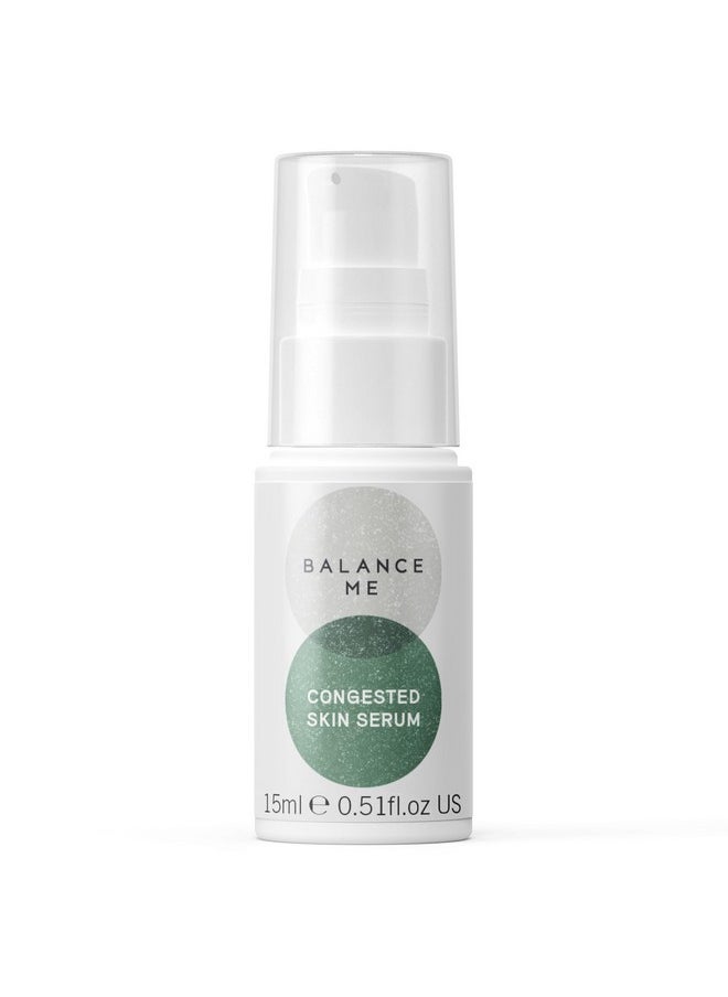 Balance Me - Balance Me Congested Skin Serum 0.5 fl oz, Acne & Spot Gel for All Skin Types, Targets Blemishes, Reduces Redness, Calms & Clears Skin, Vegan, Natural - Image 1