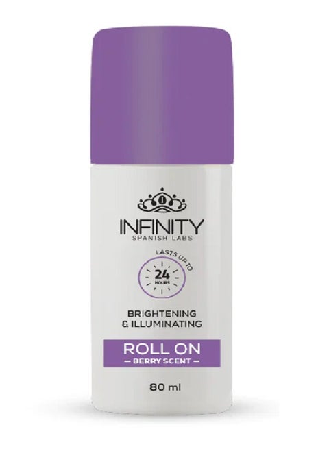 Roll On Brightening and Illuminating Deodorant Berry Scent 80ml
