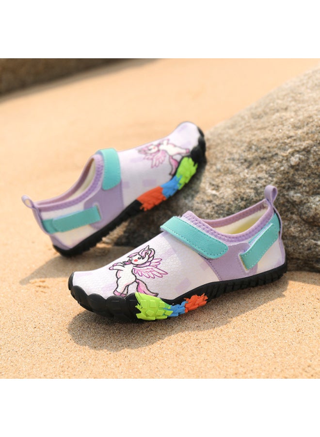 Manufacturer Parent-child Water Shoes, Men's And Women's Beach Shoes, Diving And Snorkeling Swimming Shoes, Outdoor Quick-drying Non-slip Wading Shoes