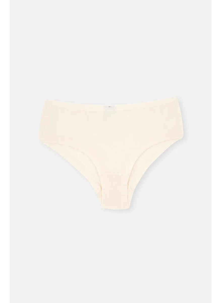 داجي Ecru Jersey Hipster Panties