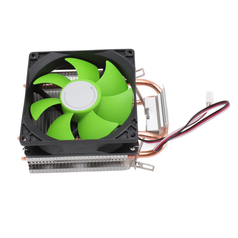 CPU Cooler Dual Heat Pipe Copper Heatsink For Intel And AMD Processors - Hydraulic Bearing Silent Fan 2000 RPM For Stable Operation - Image 4
