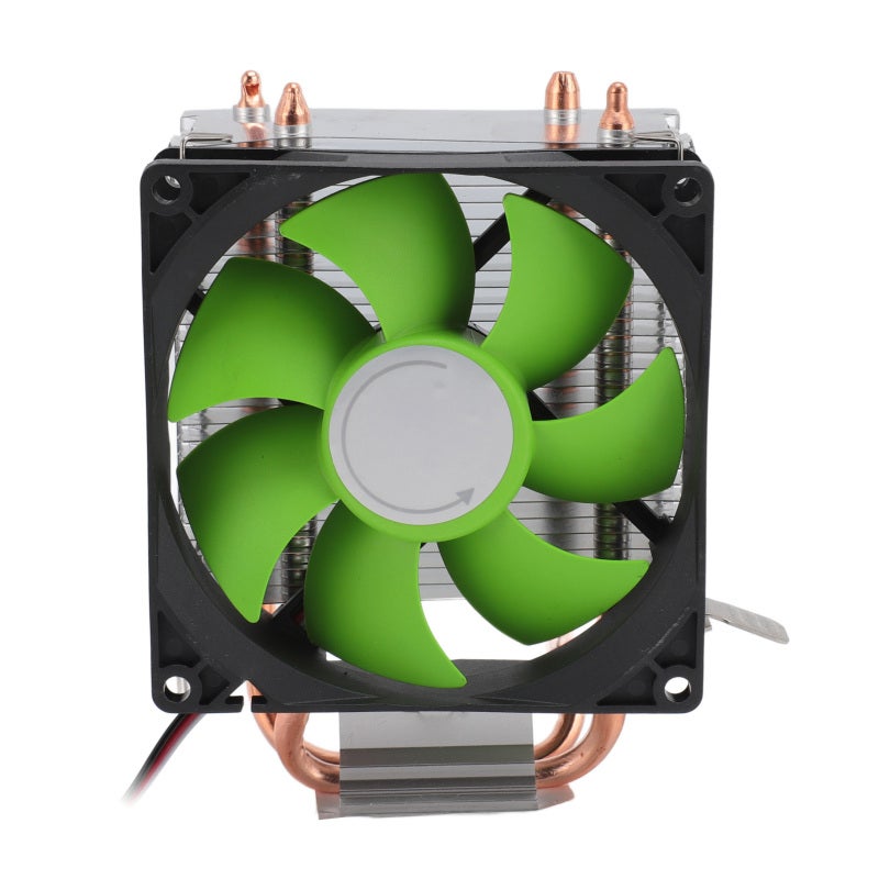 CPU Cooler Dual Heat Pipe Copper Heatsink For Intel And AMD Processors - Hydraulic Bearing Silent Fan 2000 RPM For Stable Operation - Image 5