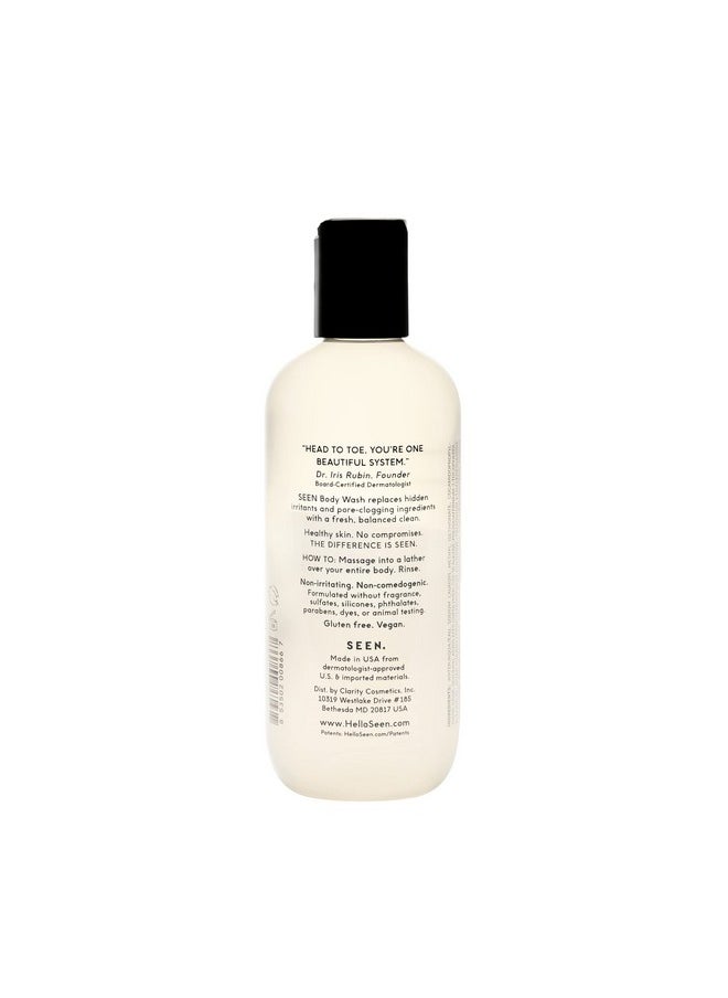Seen Een Body Wash Fragrance Free Noncomedogenic & Nonirritating Body Wash Dermatologistdeveloped Safe For Sensitive Eczema & Acne Prone Skin  - Image 3