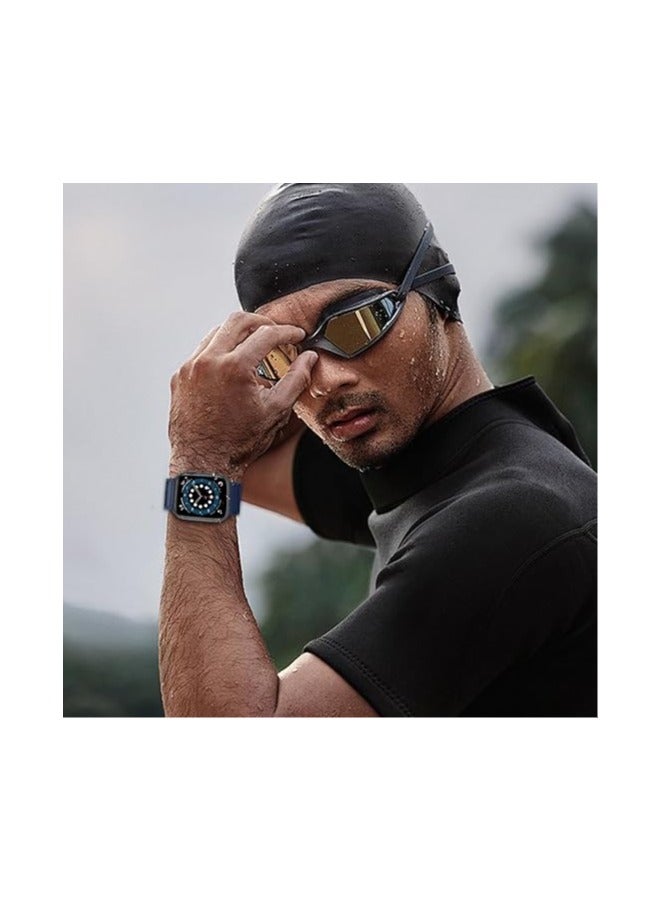 HablTech Magnetic Watch Staps Compatible with Apple Watch Band 44mm 45mm 46mm 49mm Silicone Replacement Wristband Strong Magnetic Attraction iWatch Series11/10/9/8/7/6/5/4/Ultra/Ultra2/Ultra3/SE/SE1/SE2 - Image 4