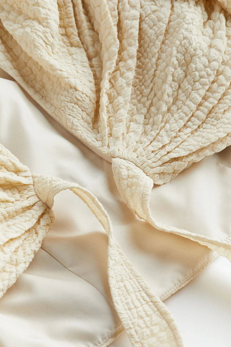 H&M Draped crop-top
