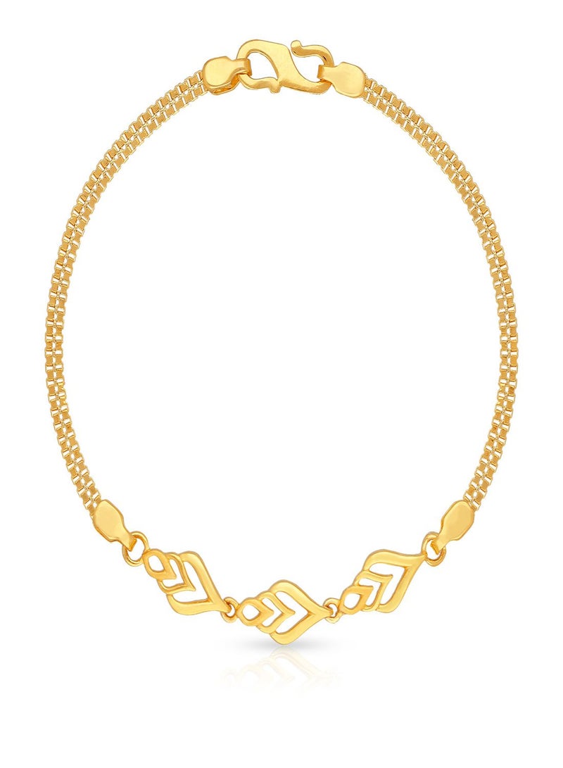 Malabar Gold and Diamonds 22 KT 916 Purity Gold Bracelet DZBR381  - Image 1